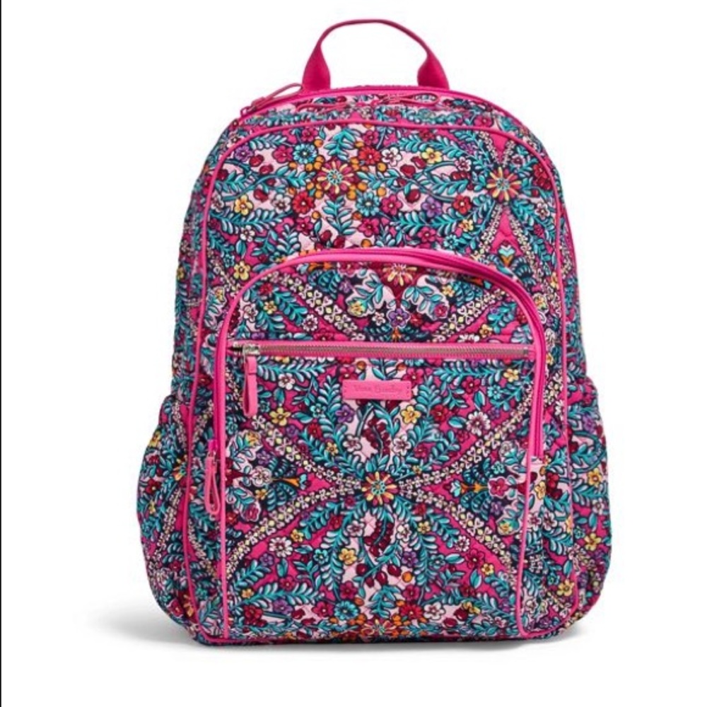 Vera Bradley Iconic Campus Backpack. Pattern: Kaleidoscope.